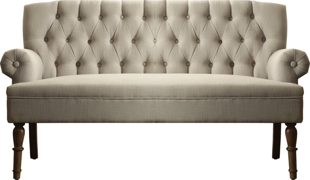 Eleanora - Creme linen settee QTY :2